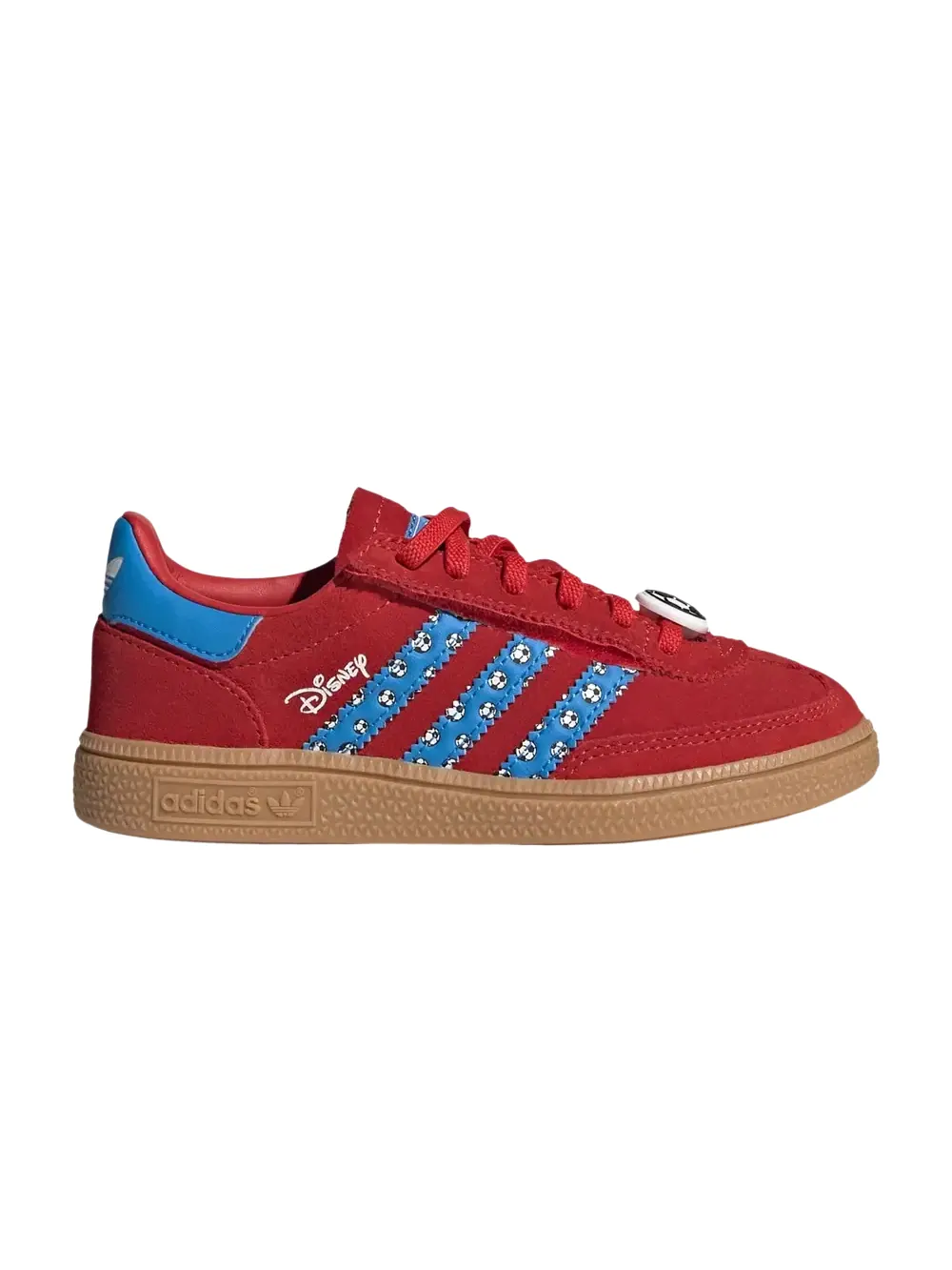 Кроссовки Disney x Adidas Handball Spezial Little Kid — изображение 1 из 1, красный/синий
