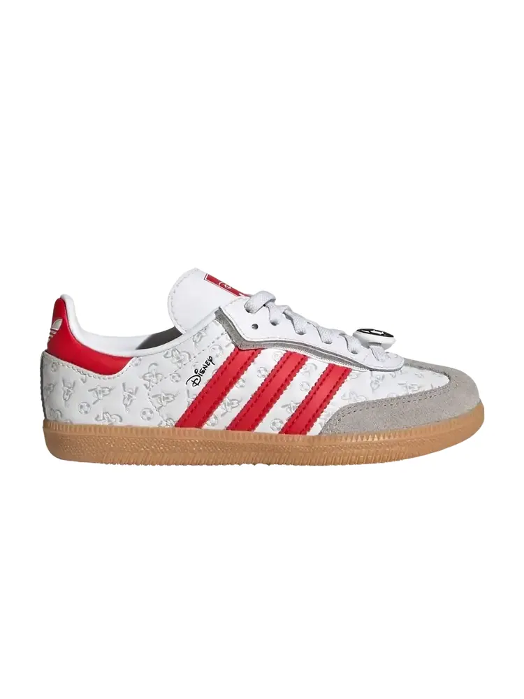 Disney x Adidas Samba OG Comfort PS 'Cloud White Better Scarlet' — изображение 1 из 1, белый