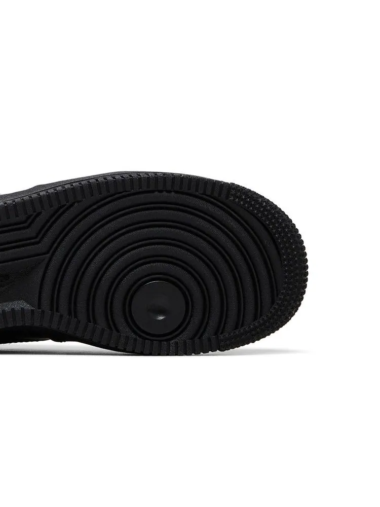 Кроссовки Nike Wmns Air Force 1 Low 'Black Satin' — изображение 6 из 9, черный