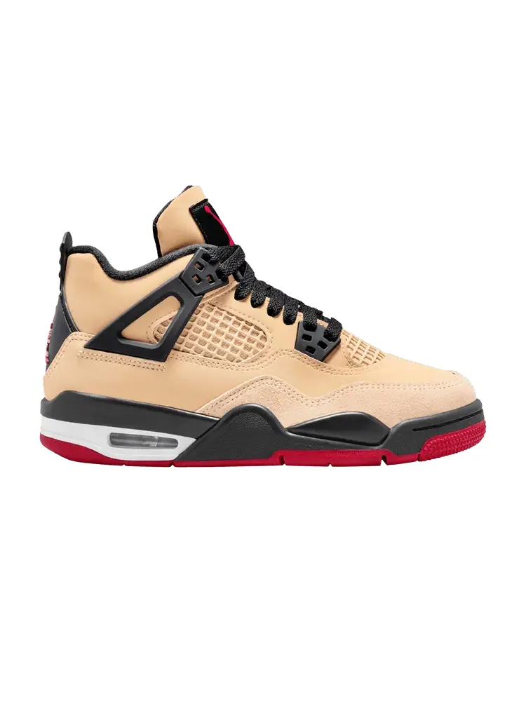 Кроссовки Air Jordan Air Jordan 4 Retro GS 'Pizza' — изображение 1 из 1, белый/красный/черный