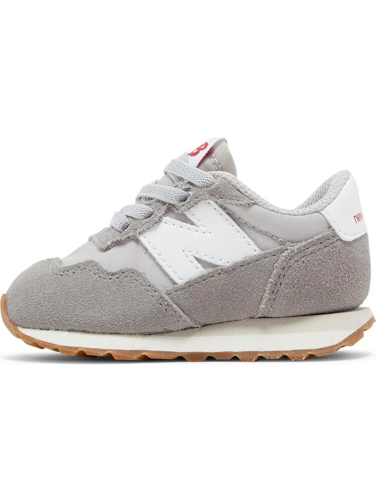 Кроссовки New Balance 237 Bungee Toddler 'Marblehead' — изображение 3 из 8, серый