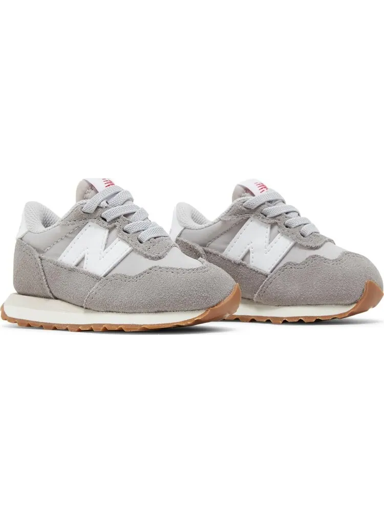 Кроссовки New Balance 237 Bungee Toddler 'Marblehead' — изображение 8 из 8, серый