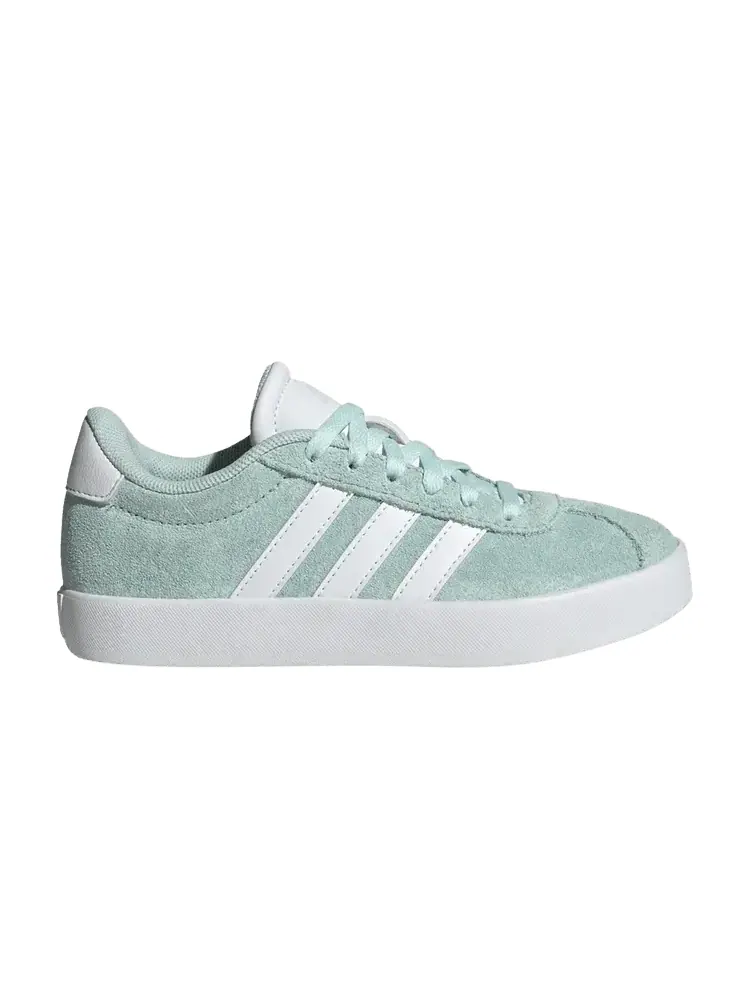 Кроссовки adidas VL Court 3.0 K 'Halo Mint' — изображение 1 из 1, белый/черный
