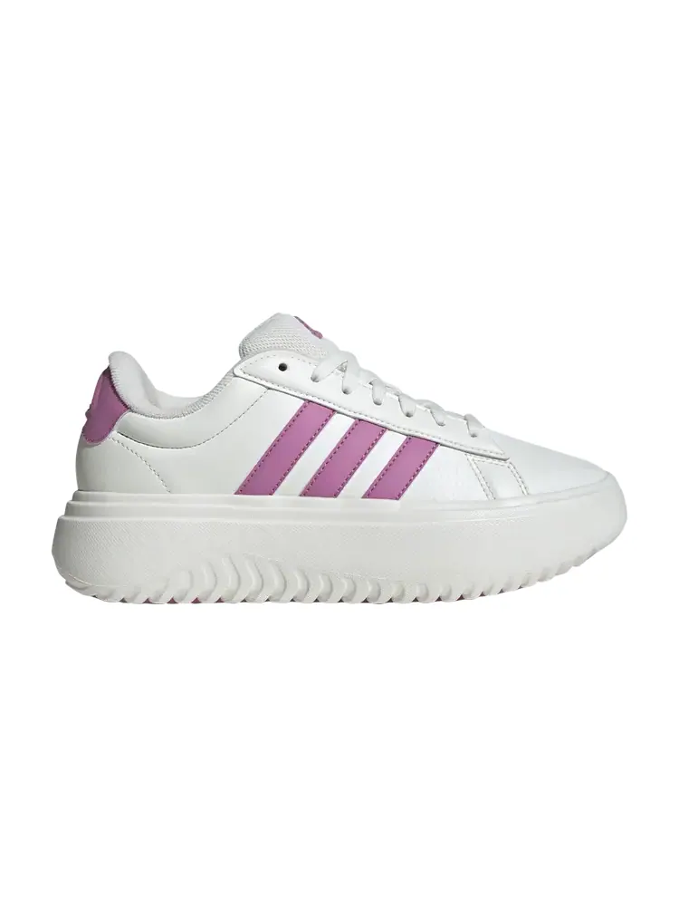 Кроссовки Wmns Grand Court Platform — изображение 1 из 1, белый фиолетовый