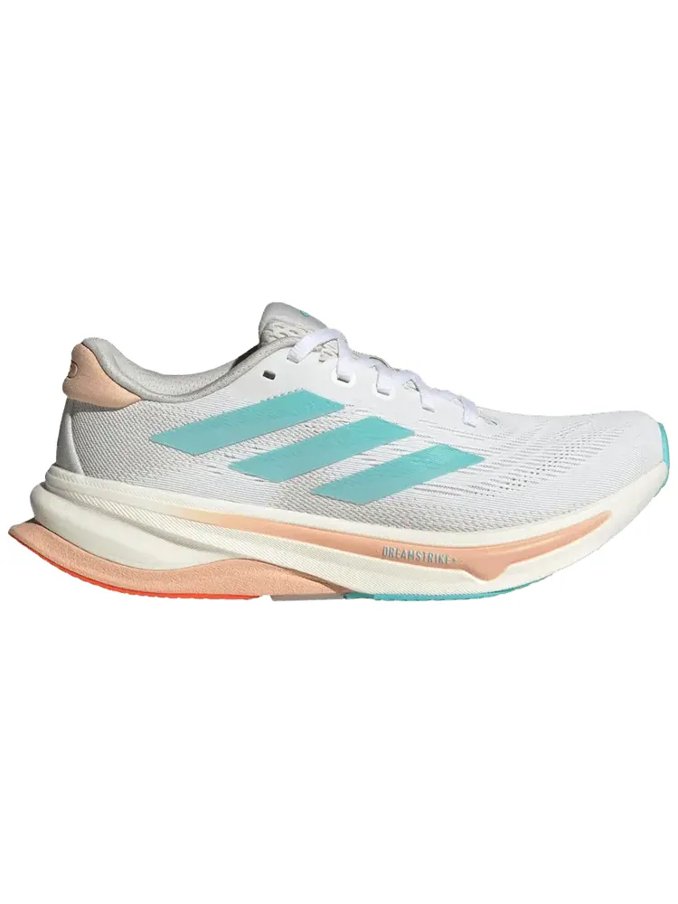 Кроссовки adidas Wmns Supernova Solution 2.0 'White Flash Aqua Powder Coral' — изображение 1 из 1, белый голубой