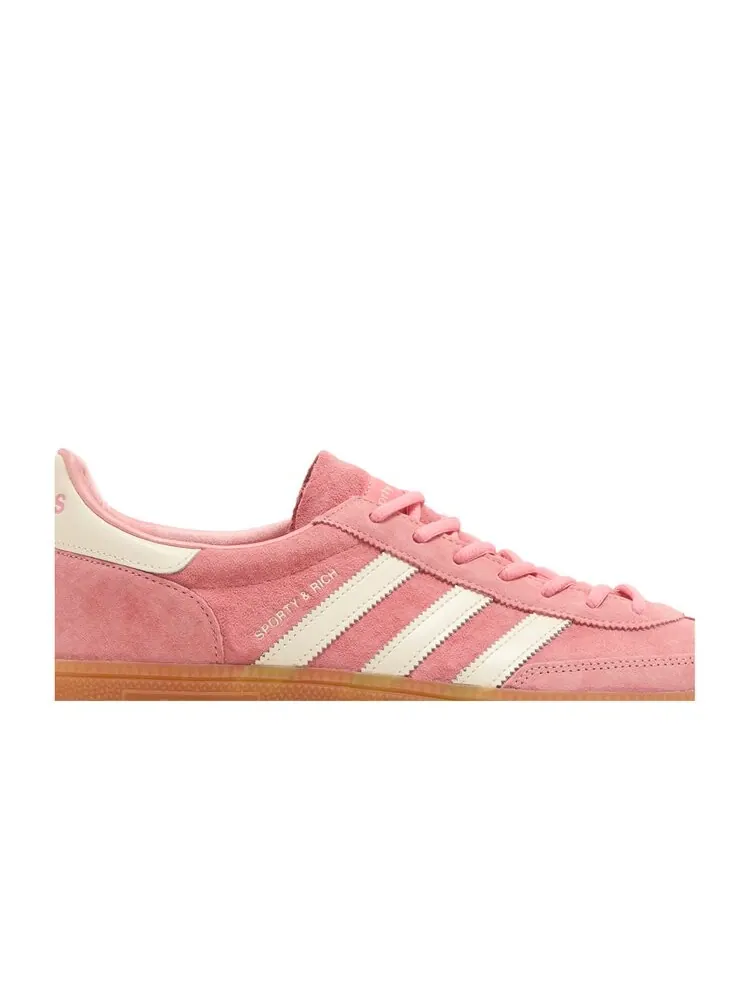 Кроссовки Adidas Sporty & Rich x Handball Spezial — изображение 2 из 4, розовый