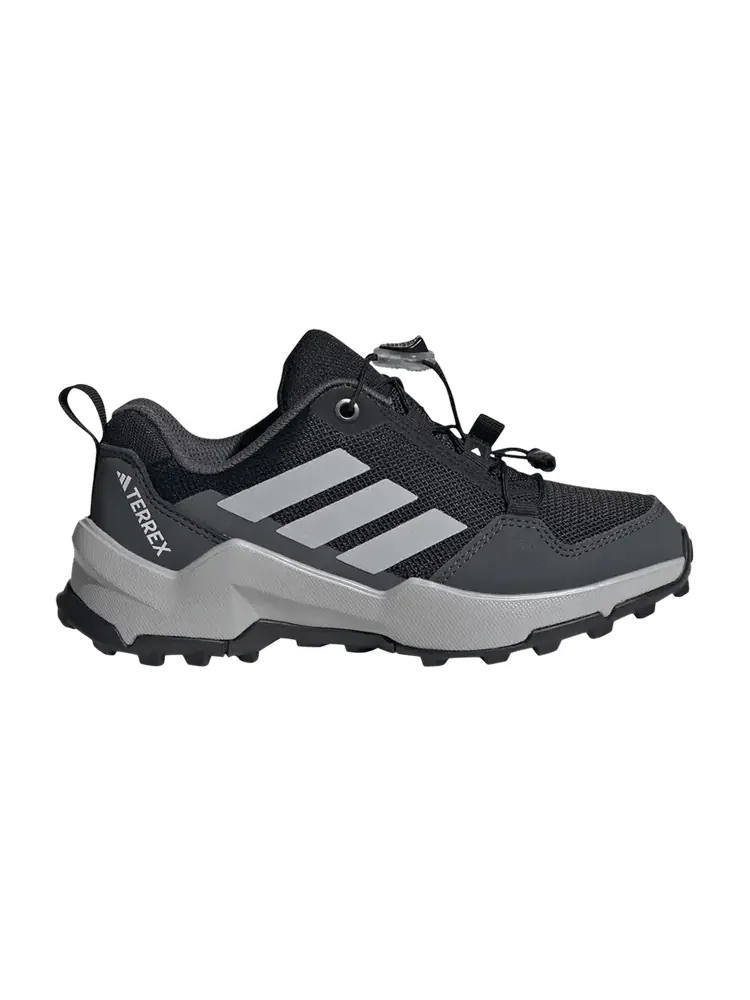 Кроссовки adidas Terrex AX4S K 'Speed Lace - Black Grey' — изображение 1 из 1, черный/серый/серый