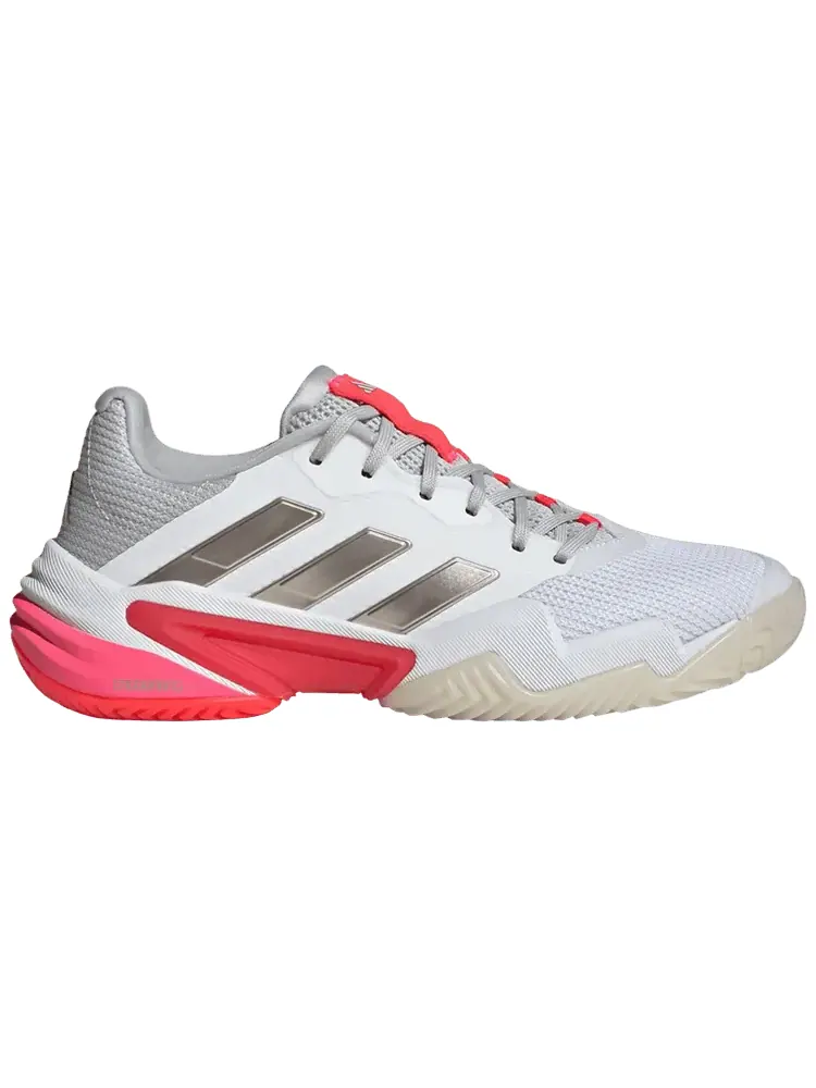 Кроссовки adidas Wmns Barricade 13 'Champagne Metallic Lucid Red' — изображение 1 из 1, белый
