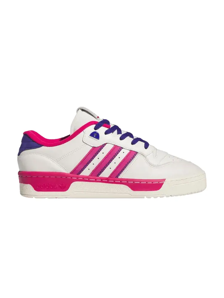 Кроссовки adidas Hoop York City x Rivalry Low 'Off White Bold Pink' — изображение 1 из 1