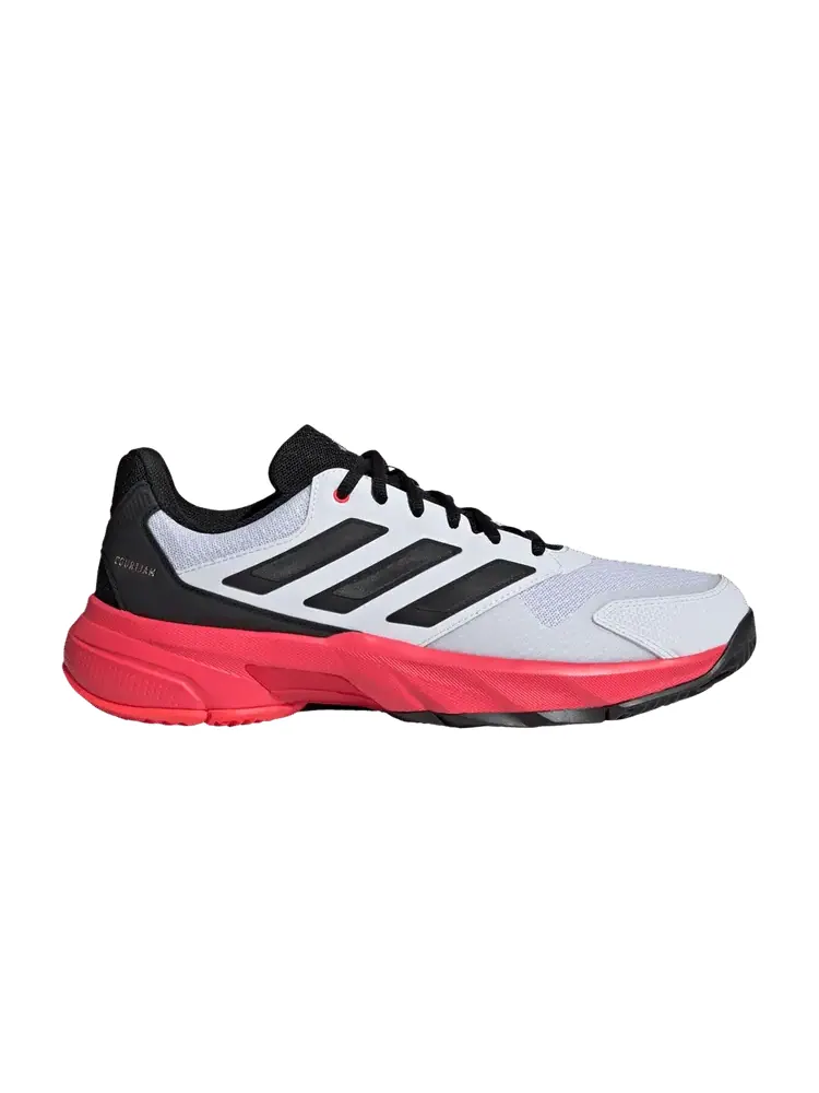 Кроссовки CourtJam Control 3 'White Black Lucid Red' — изображение 1 из 1, белый черный красный