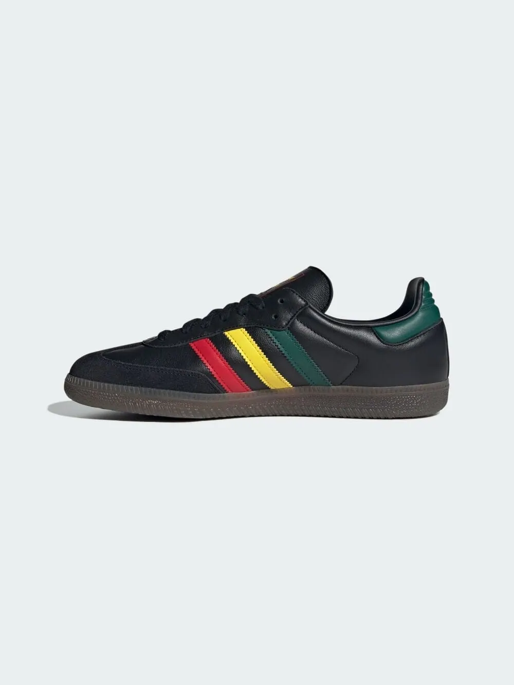 Кеды adidas Samba OG — изображение 4 из 4, черный/желтый/зеленый