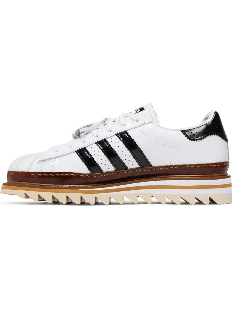 Кроссовки CLOT x Superstar 'White Black' — изображение 3 из 4, белый