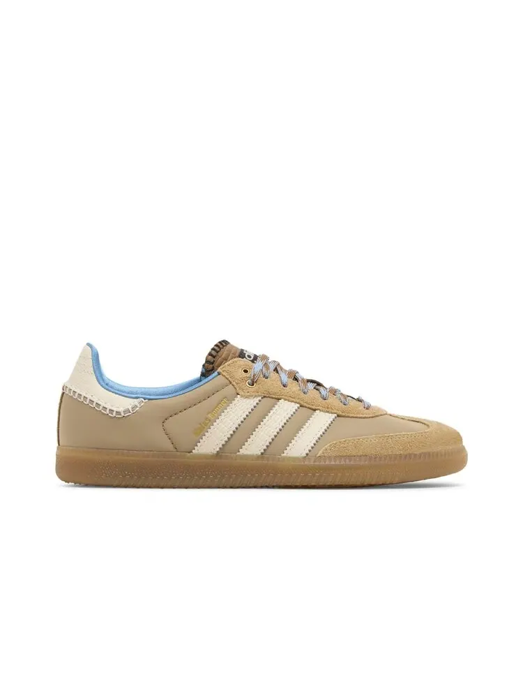 Кроссовки Adidas Wales Bonner x Samba Nylon — изображение 1 из 4, коричневый
