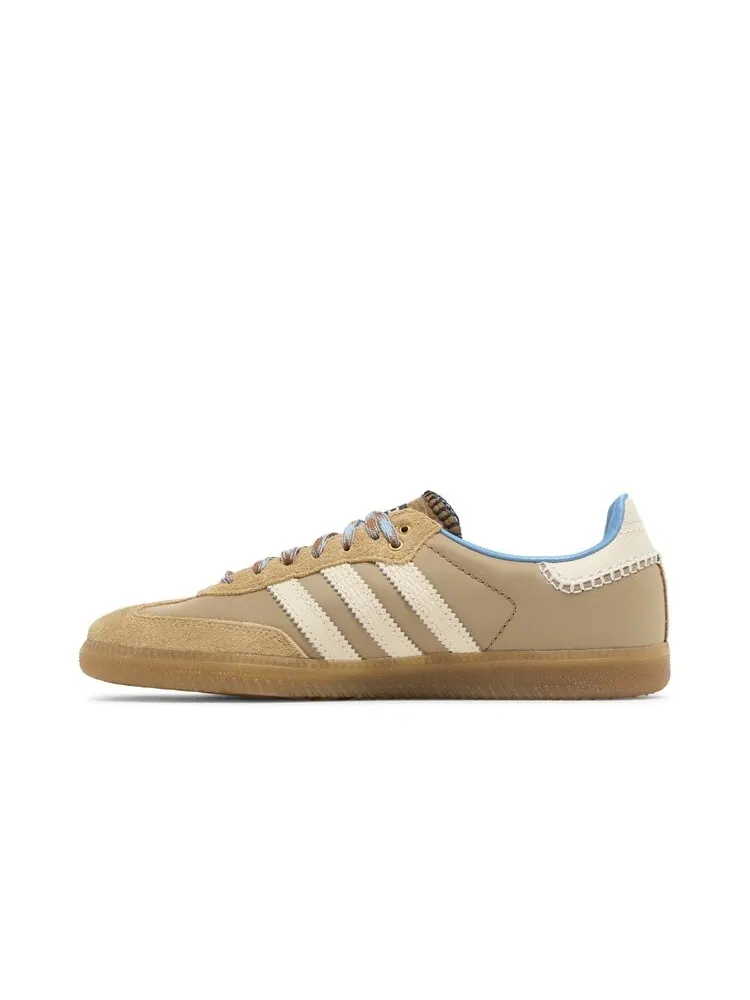 Кроссовки Adidas Wales Bonner x Samba Nylon — изображение 3 из 4, коричневый