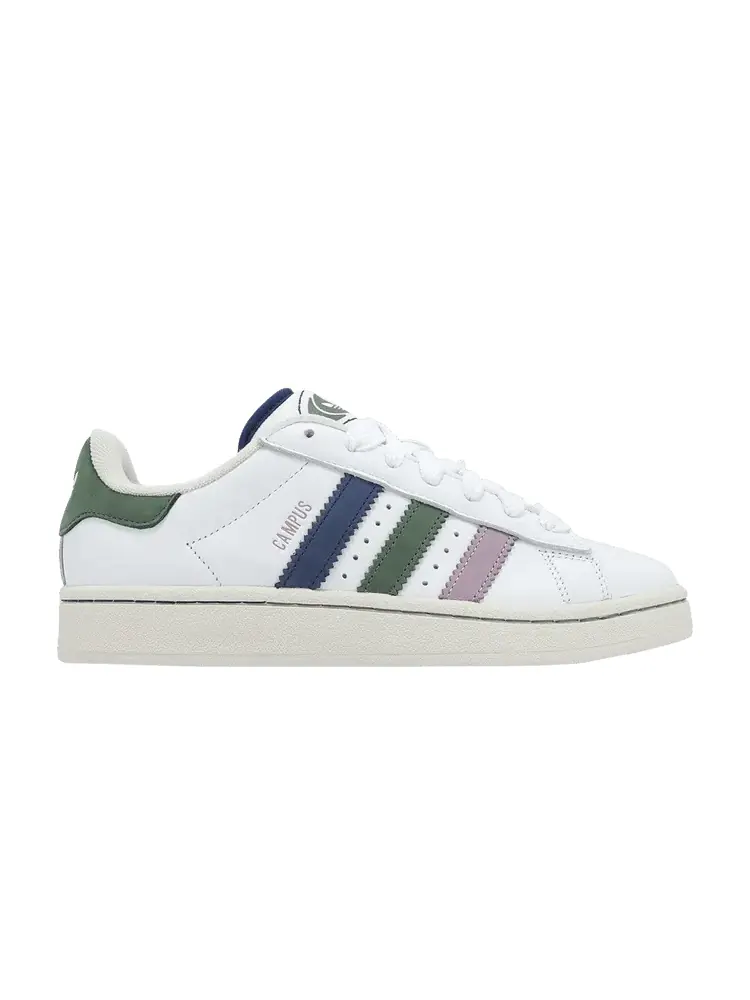 Кроссовки Campus 00s 'White Preloved Fig Dark Blue' — изображение 1 из 1, белый темный синий
