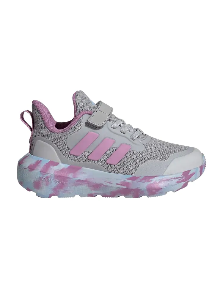 Кроссовки adidas FortaRun 3 C 'Grey Preloved Purple Marbled' — изображение 1 из 1, серый/фиолетовый/серый