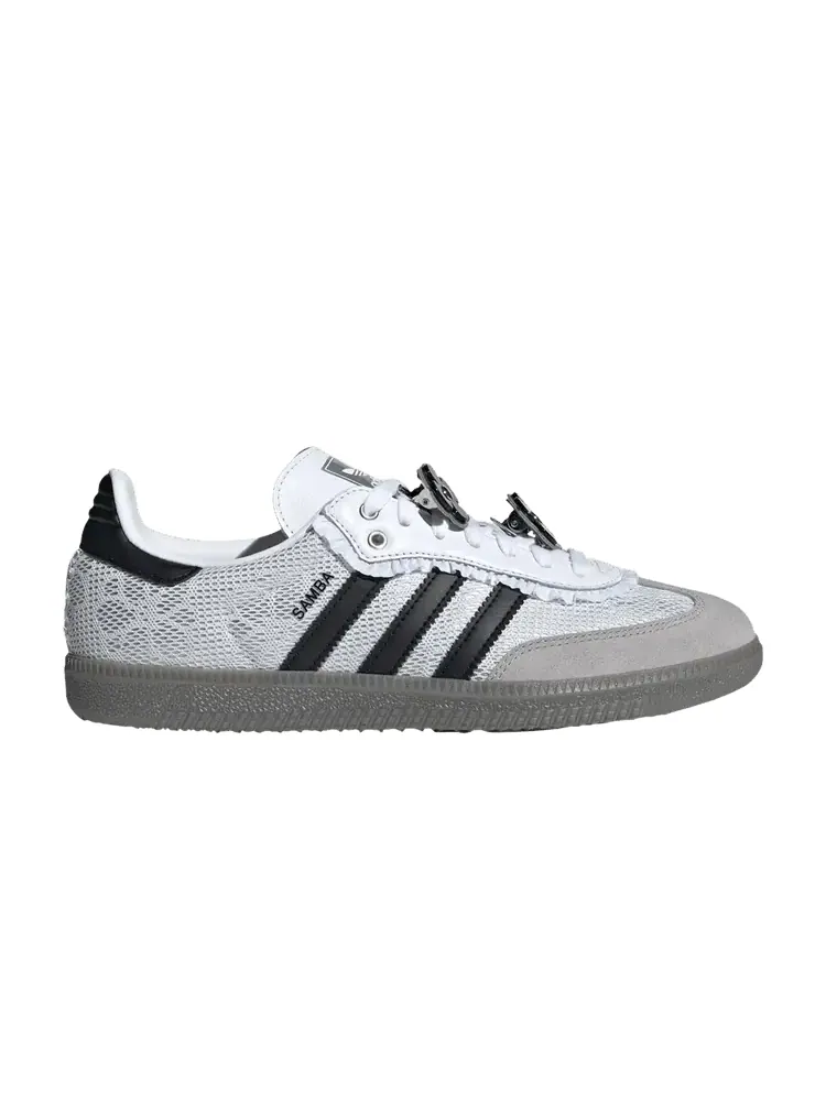 Кроссовки adidas Wmns Samba OG 'Lace Flower' — изображение 1 из 1, белый/черный/белый