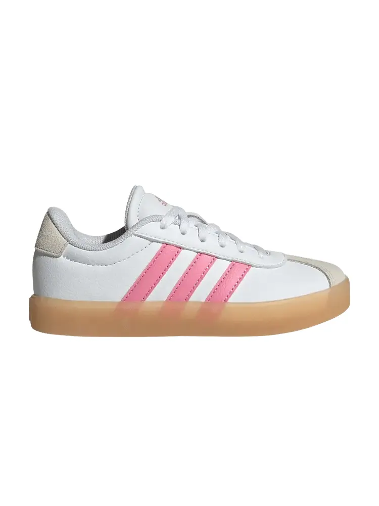 Кроссовки adidas Vl Court 3.0 Kids IH3483 — изображение 1 из 9, белый/розовый