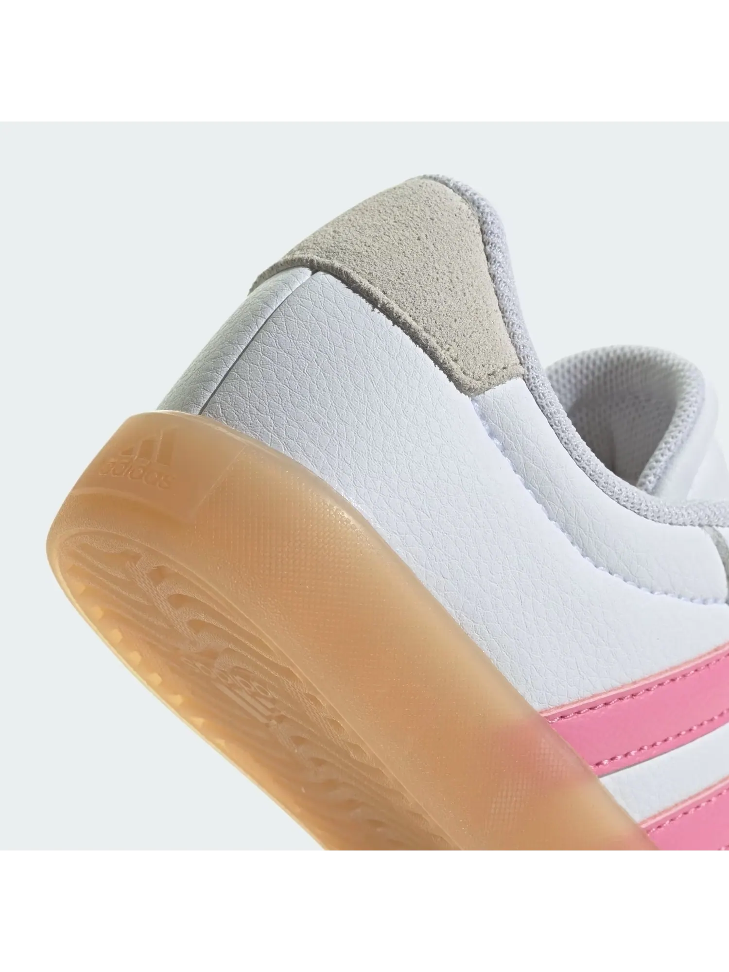 Кроссовки adidas Vl Court 3.0 Kids IH3483 — изображение 9 из 9, белый/розовый