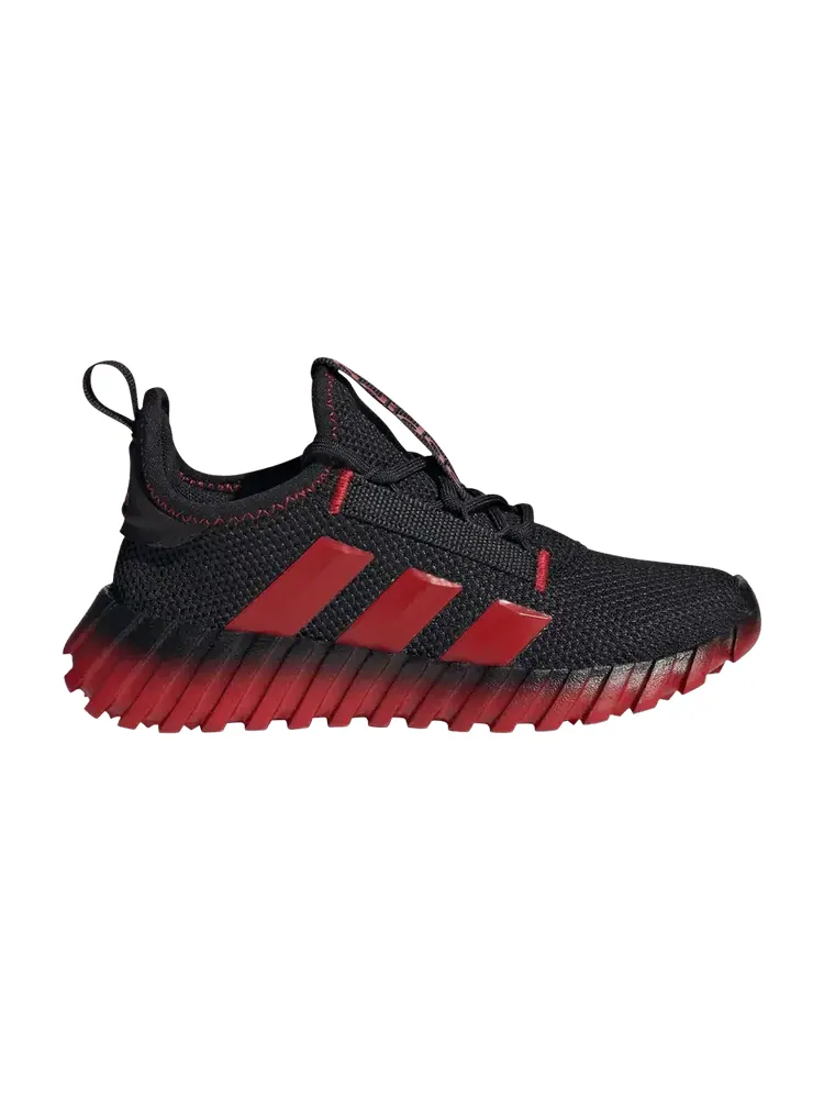 Кроссовки adidas Kaptir Flow K 'Black Scarlet' — изображение 1 из 1, черный//черный