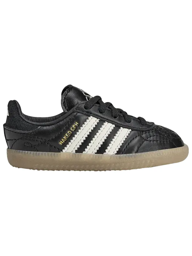 Кроссовки adidas Naked x Maha x Samba Millennium I 'Black White Gum' — изображение 1 из 1, черный белый