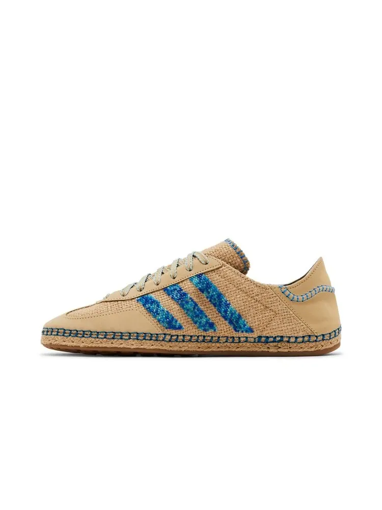 Кроссовки CLOT x Gazelle — изображение 3 из 4, хаки светлый синий