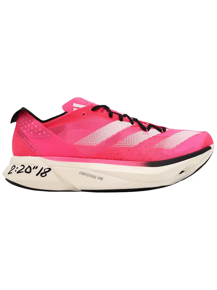 Кроссовки adidas Adizero Adios Pro 3 'Lucid Pink' — изображение 1 из 1, розовый