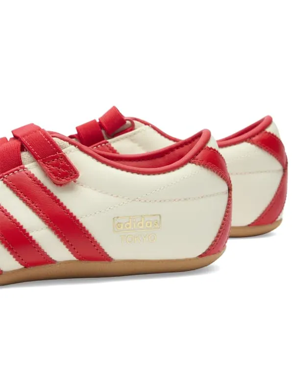 Кроссовки женские Adidas Originals Tokyo — изображение 2 из 5, белый/красный