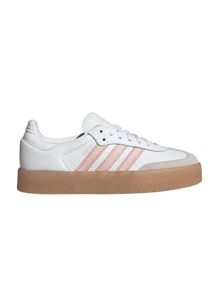 Кроссовки Adidas Wmns Sambae 'White Sandy Pink Semi Flash Red' — изображение 1 из 1, белый