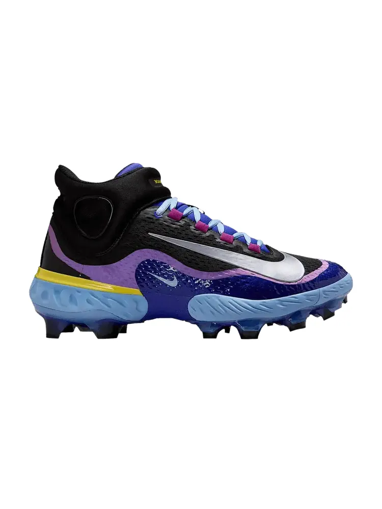 Кроссовки Nike Alpha Huarache Elite 4 Mid NRG Deep Night — изображение 1 из 1, синий