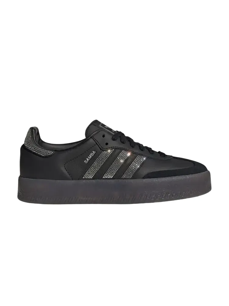 Adidas Wmns Sambae W 'Core Black Silver Gum' — изображение 1 из 1, черный