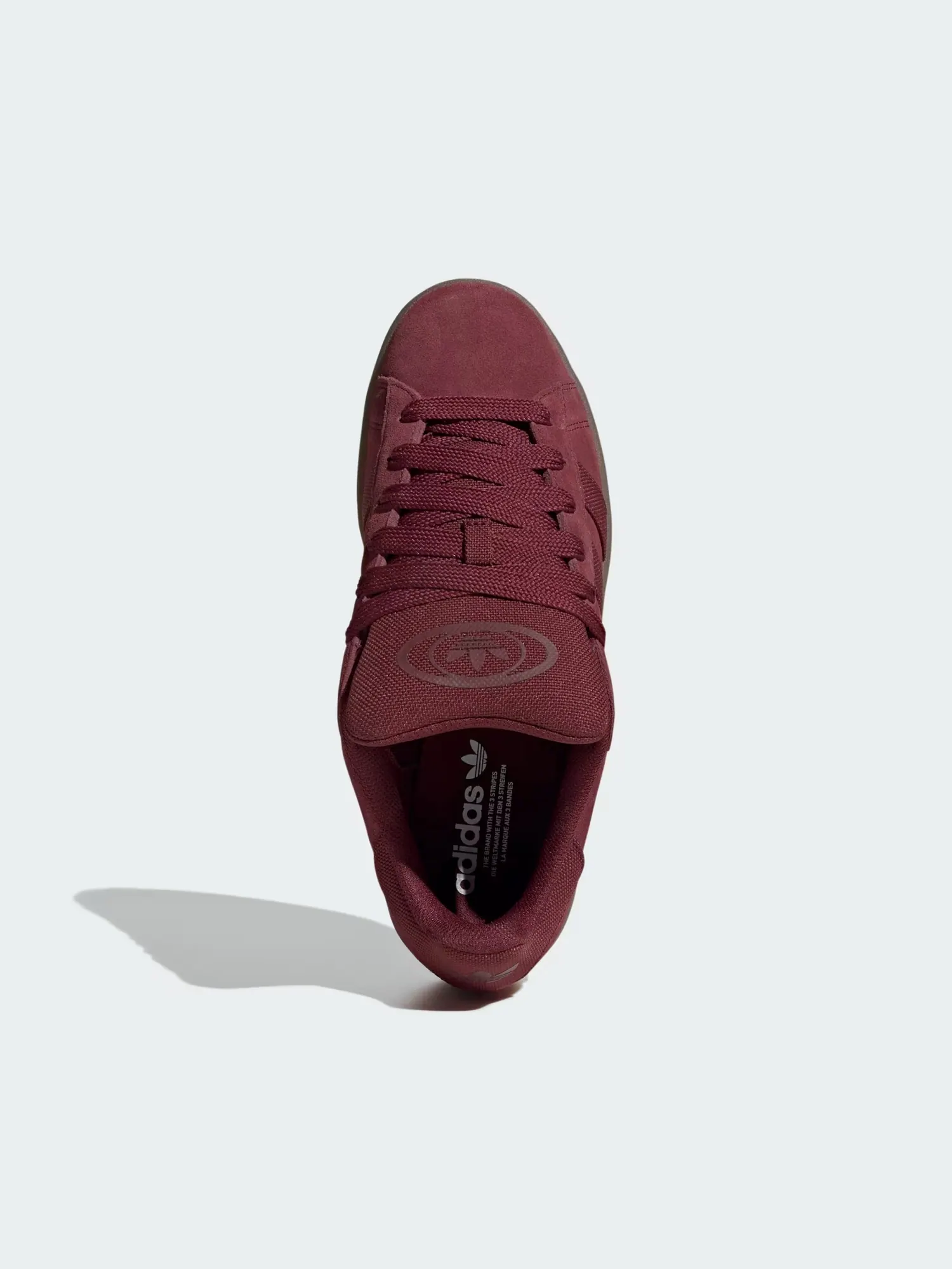 Кроссовки Adidas Campus 00s IH4093 — изображение 2 из 8, красный//белый