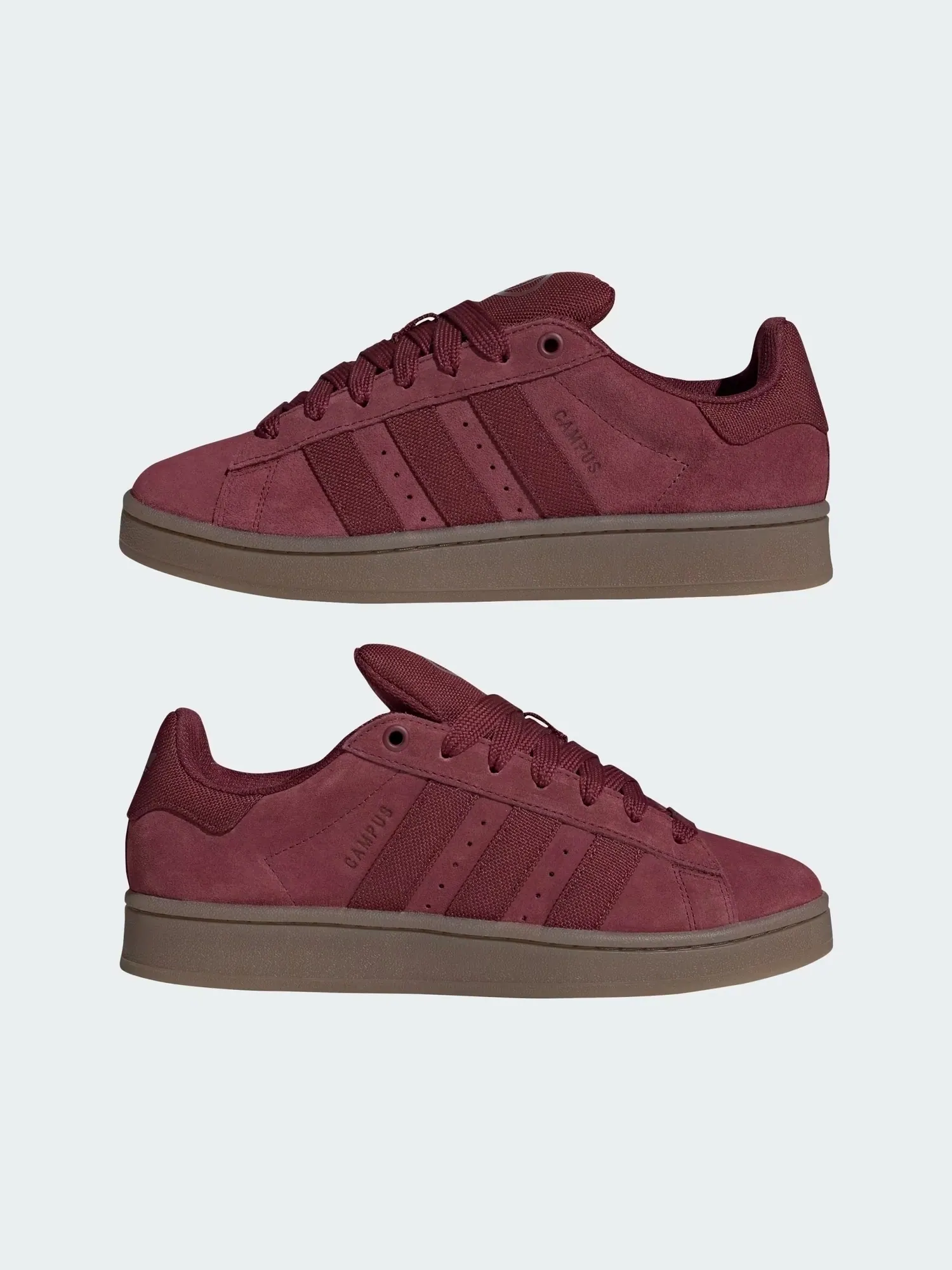 Кроссовки Adidas Campus 00s IH4093 — изображение 7 из 8, красный//белый