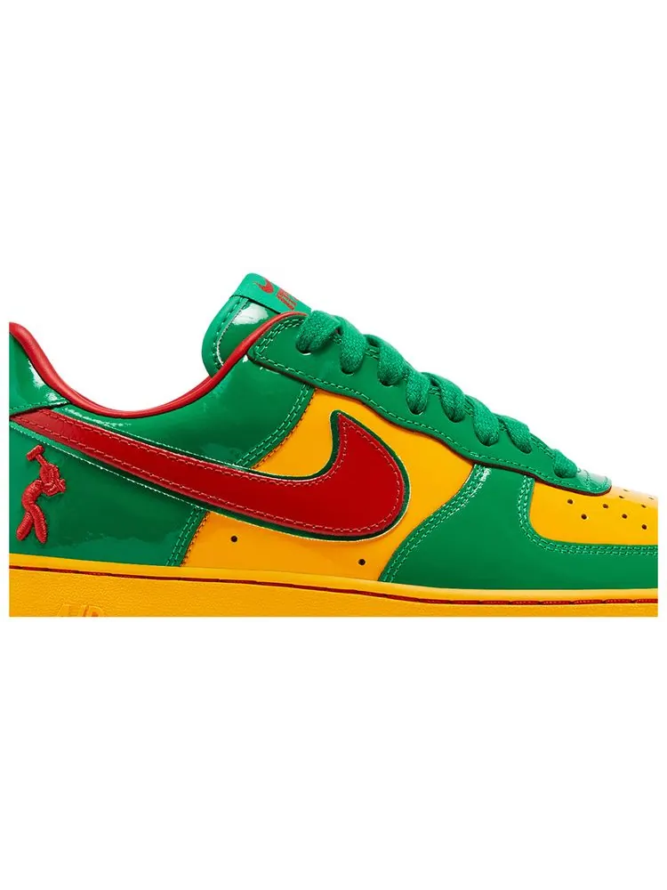 Кроссовки Nike Lil Yachty x Air Force 1 Low 'Concrete Boys - Lucky Green' — изображение 2 из 8, зеленый