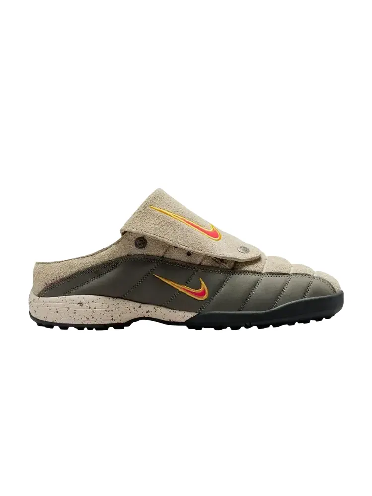 Кроссовки Kids Of Immigrants x Nike T-90 Mule — изображение 1 из 1, хаки золотистый