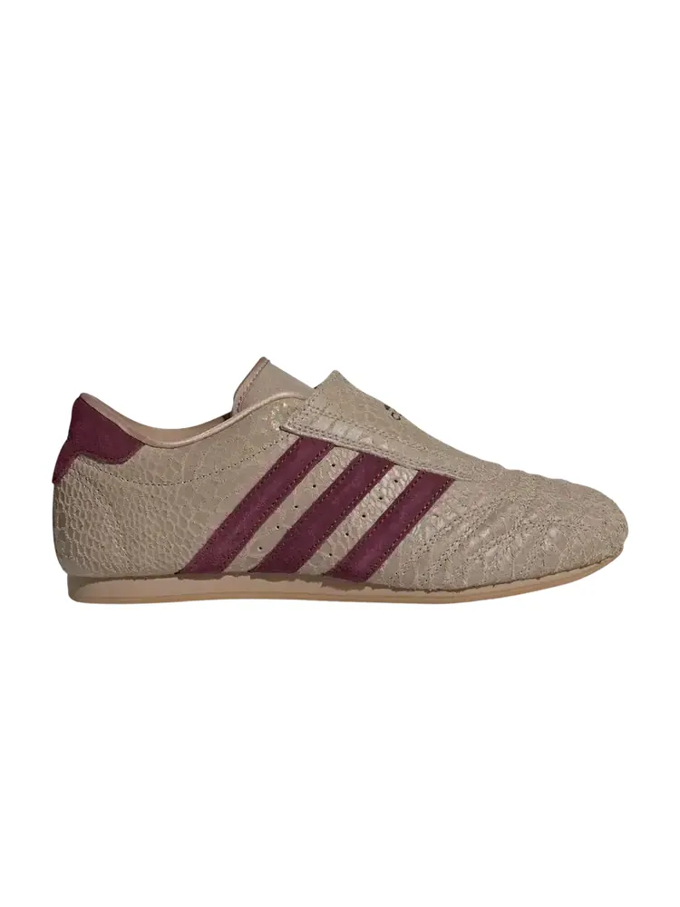 Adidas Wmns Taekwondo 'Trace Khaki Maroon Gum' — изображение 1 из 1, бежевый