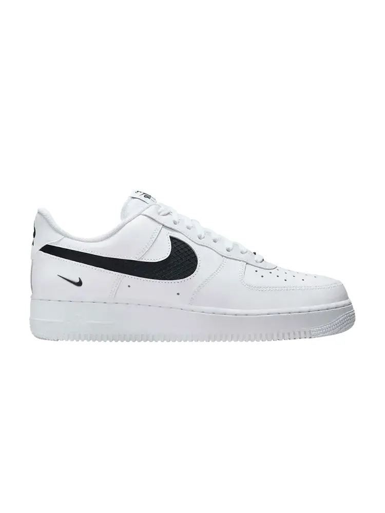Nike Air Force 1 'Nylon Swoosh - Black White' — изображение 1 из 1, белый