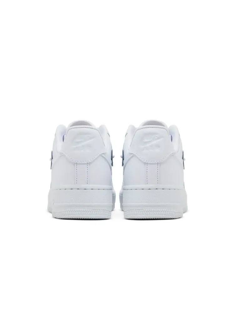 Кроссовки Nike Wmns Air Force 1 Low 'Butterfly' — изображение 7 из 9, белый/белый/черный