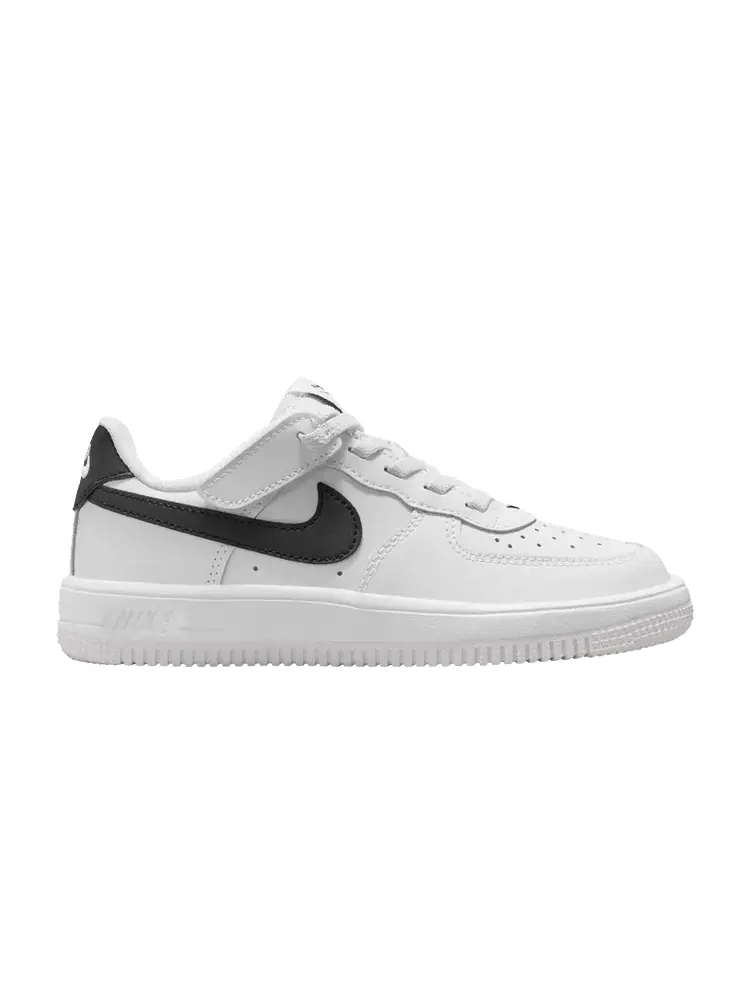 Кроссовки Nike Force 1 Low EasyOn PS 'White Black' — изображение 1 из 1, белый/черный
