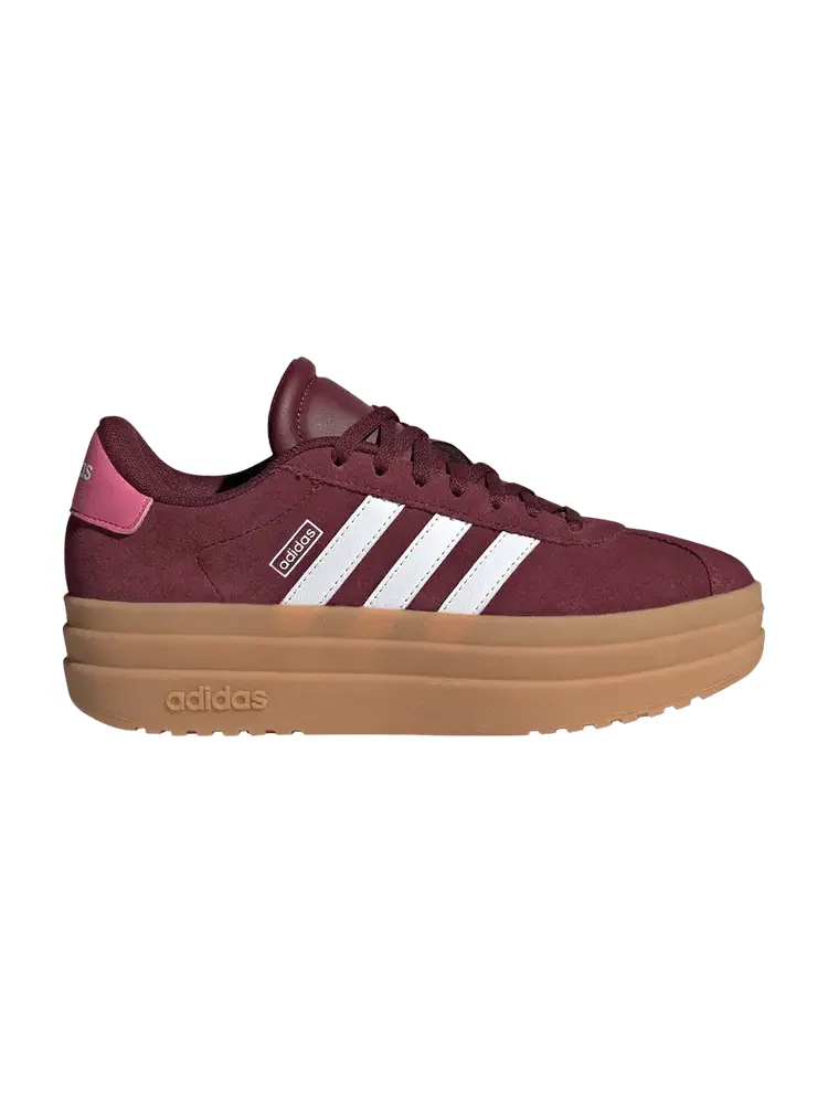 Кроссовки adidas VL Court Bold J Shadow Red Pink Fusion — изображение 1 из 1, красный розовый