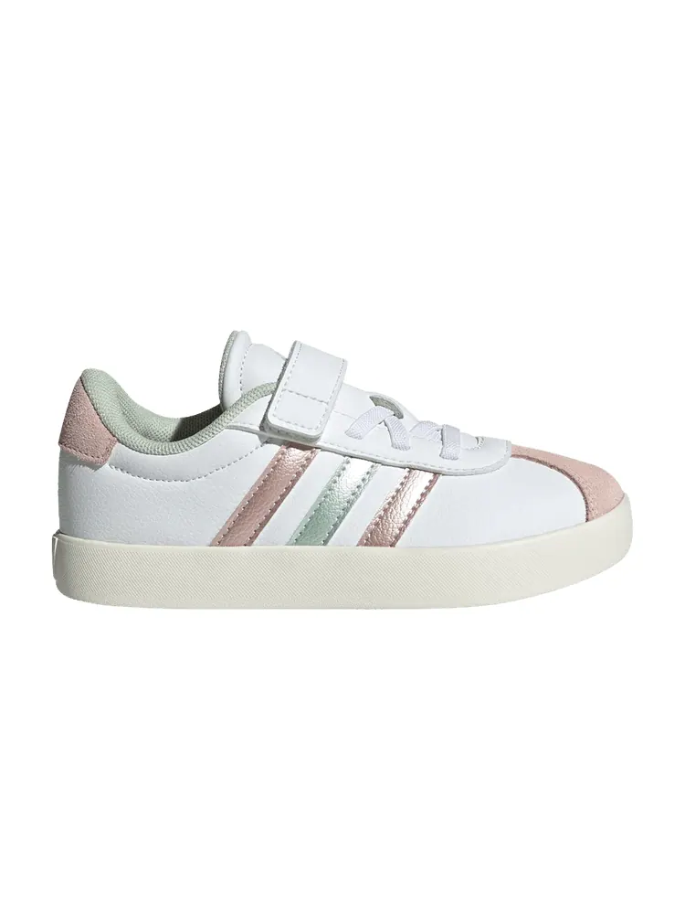 Кроссовки adidas VL Court 3.0 C 'Linen Green Sandy Pink' — изображение 1 из 1