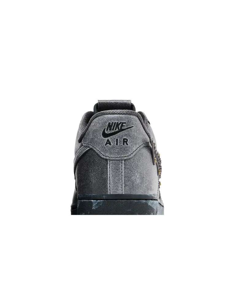 Кроссовки Nike Air Force 1 '07 LV8 Metalwork — изображение 7 из 8, черный