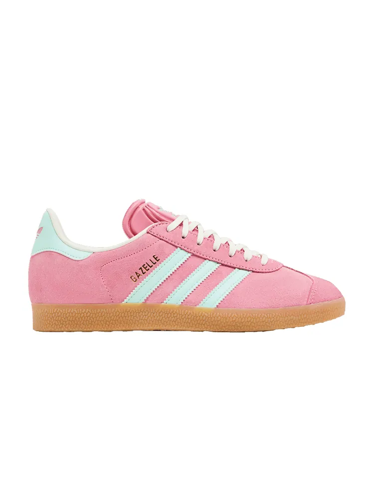 Кроссовки adidas Wmns Gazelle 'Bliss Pink Clear Mint' — изображение 1 из 9, розовый/прозрачный