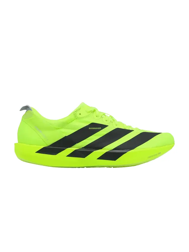 Кроссовки Adizero Adios 9 'Lucid Lemon Black' — изображение 1 из 1, черный