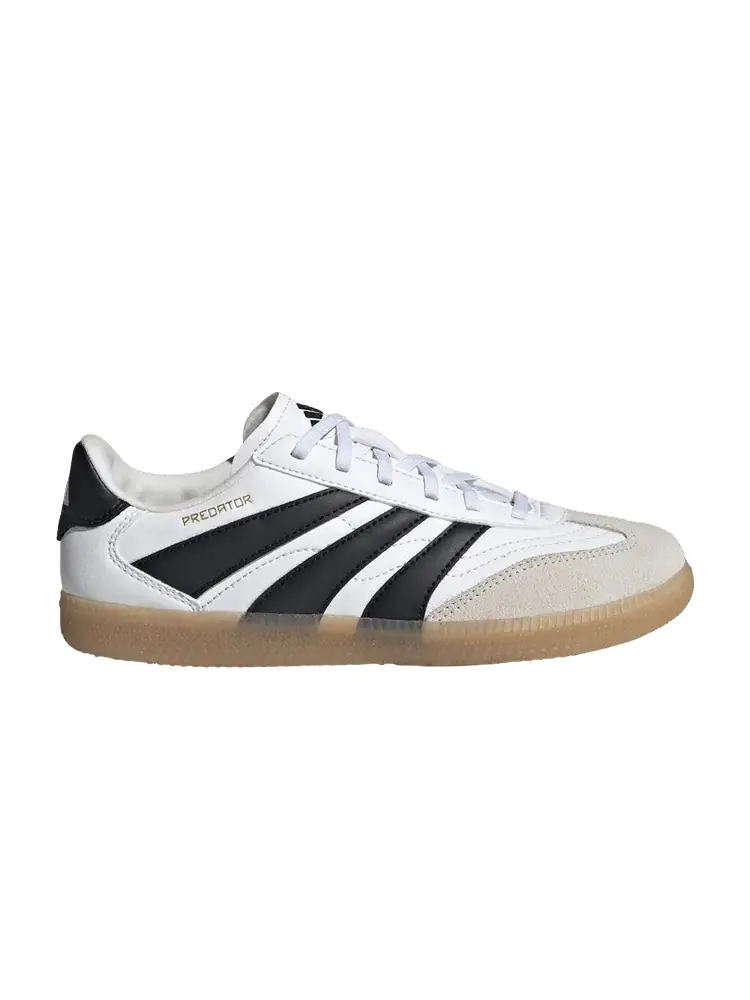 Кроссовки Adidas Predator Freestyle Indoor J — изображение 1 из 1, белый черный