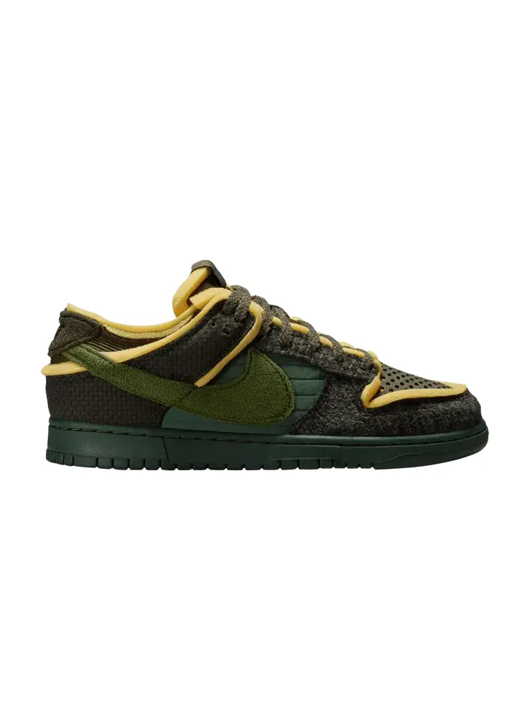 Кроссовки Nike Cactus Plant Flea Market x Dunk Low, Swamp Sponge Pack - Sequoia