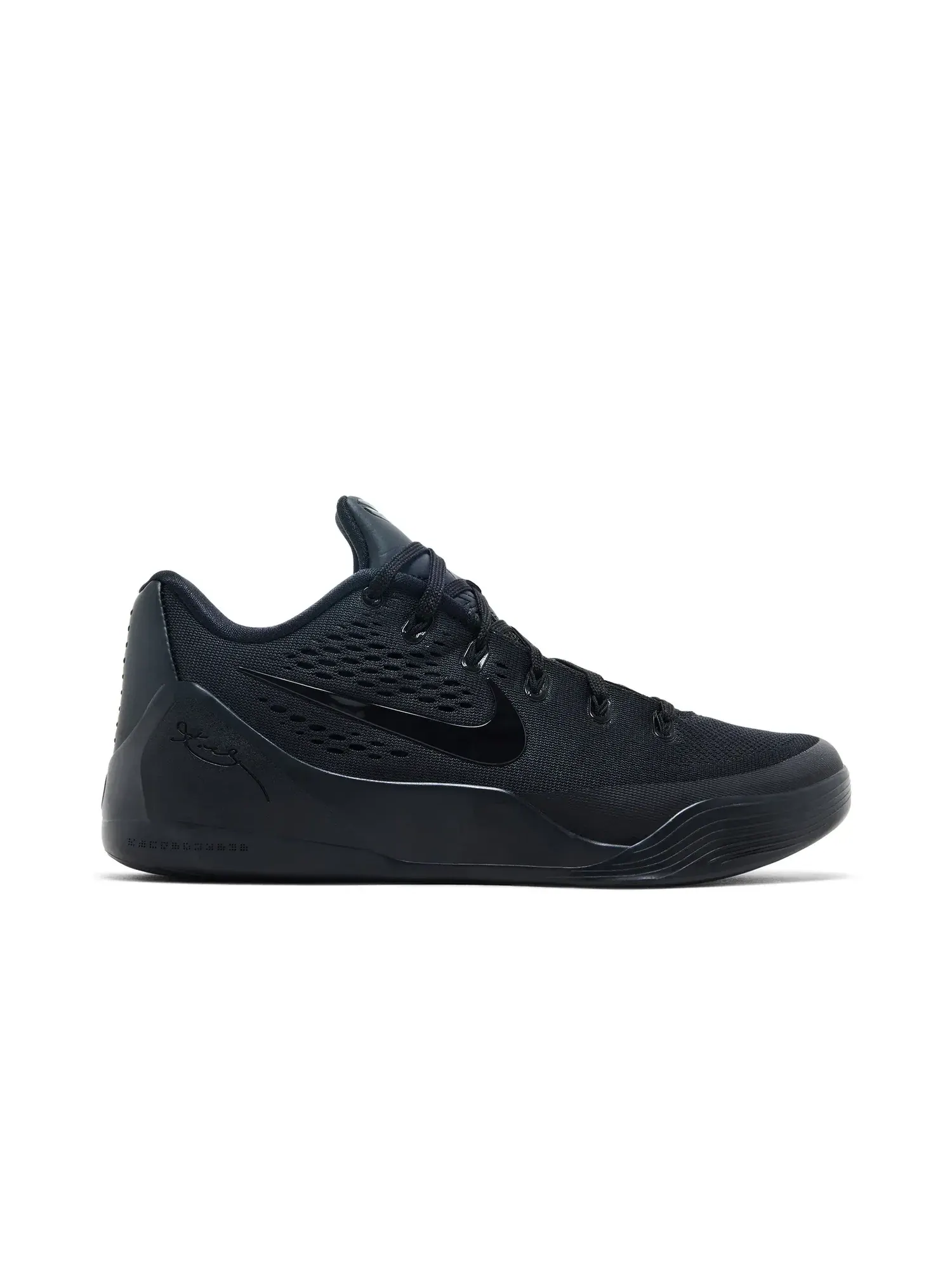 Кроссовки Nike Kobe 9 Elite Low EM TB P — изображение 1 из 8, черный/черный/черный