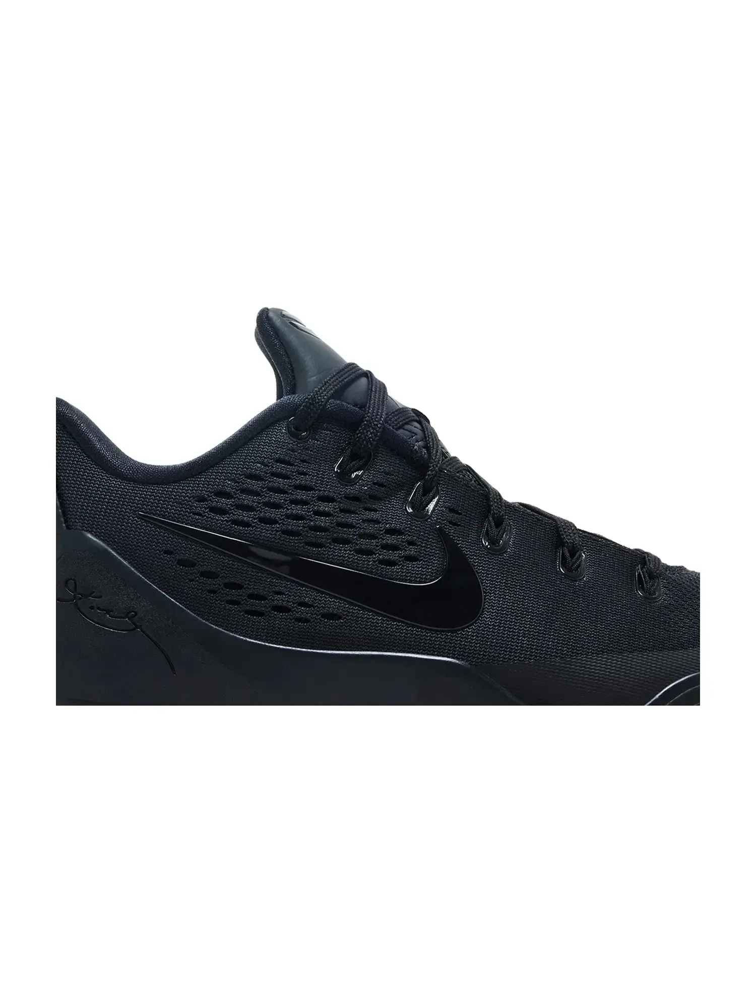 Кроссовки Nike Kobe 9 Elite Low EM TB P — изображение 2 из 8, черный/черный/черный