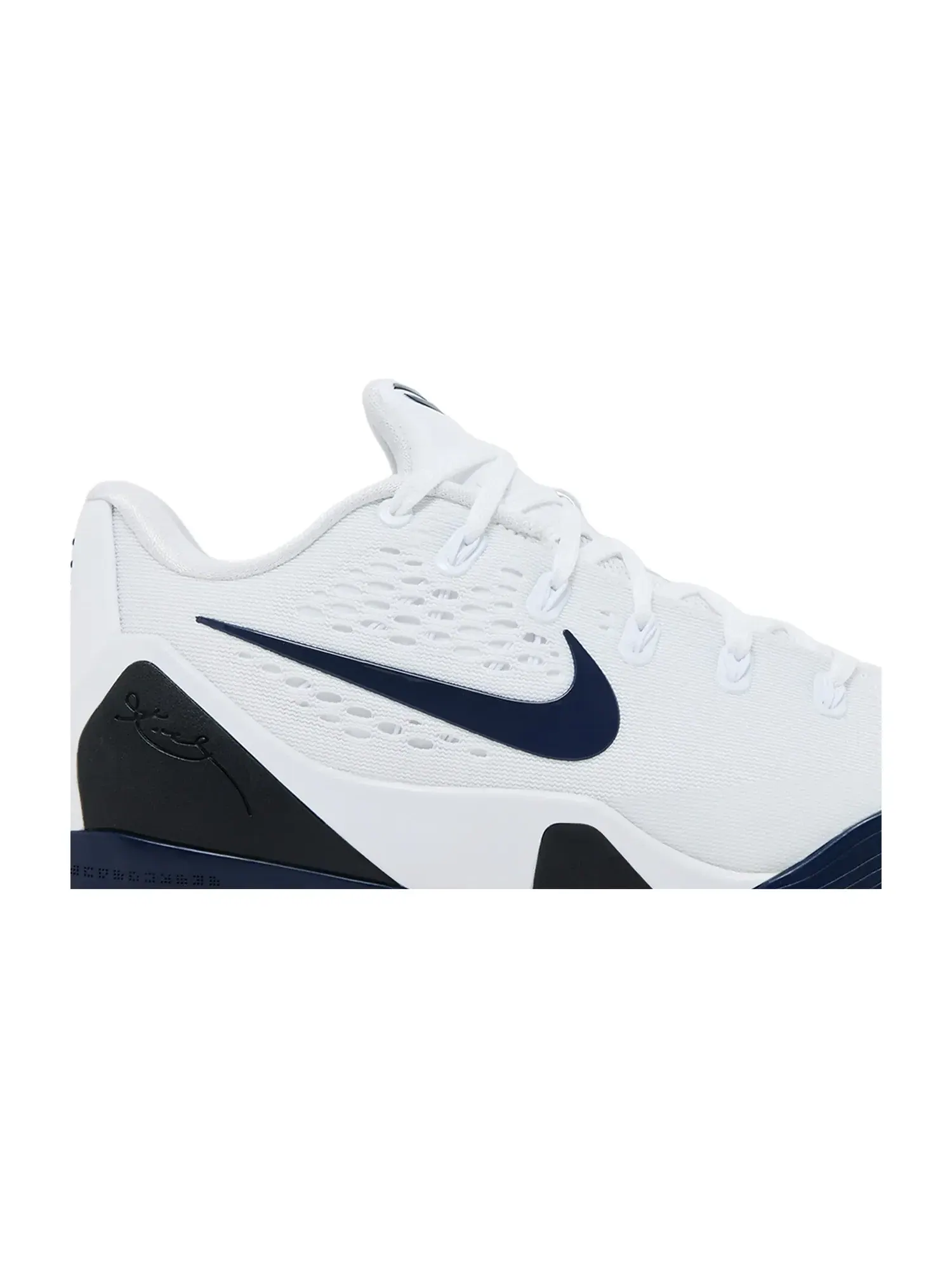 Кроссовки Nike Kobe 9 Elite Low EM TB — изображение 2 из 8, белый/синий