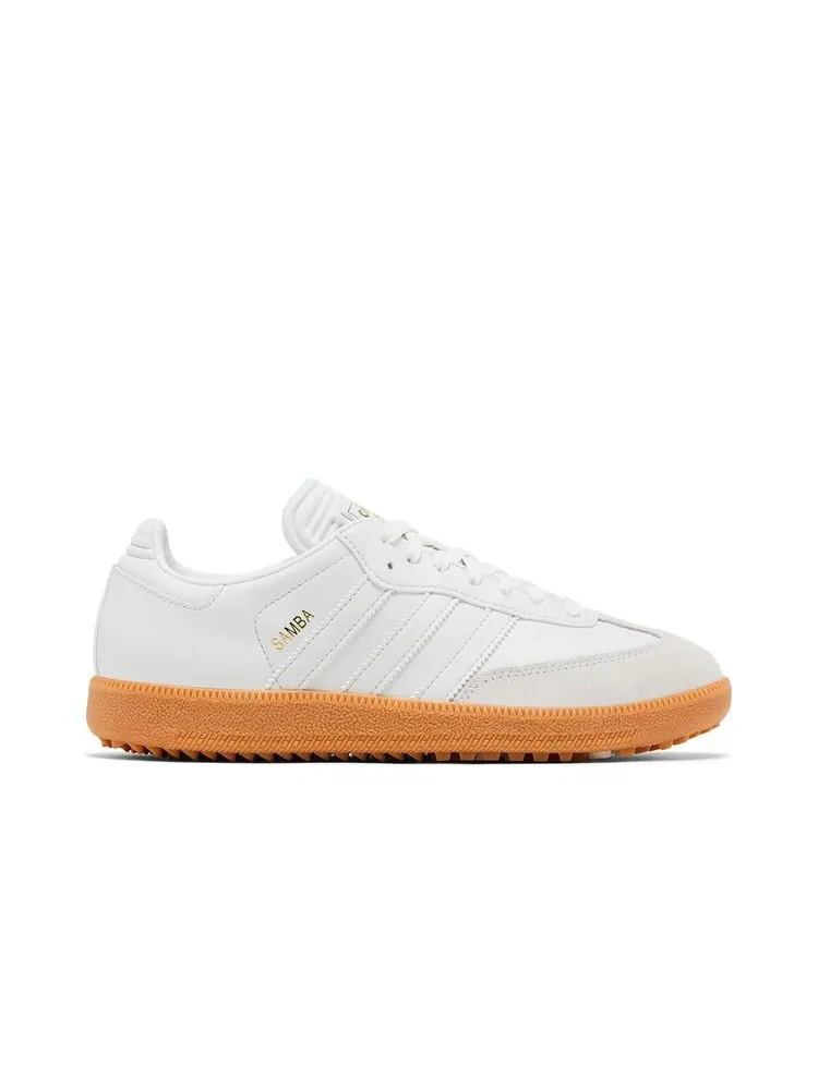 Кроссовки adidas Samba Spikeless Golf Crystal White Gum — изображение 1 из 6, белый